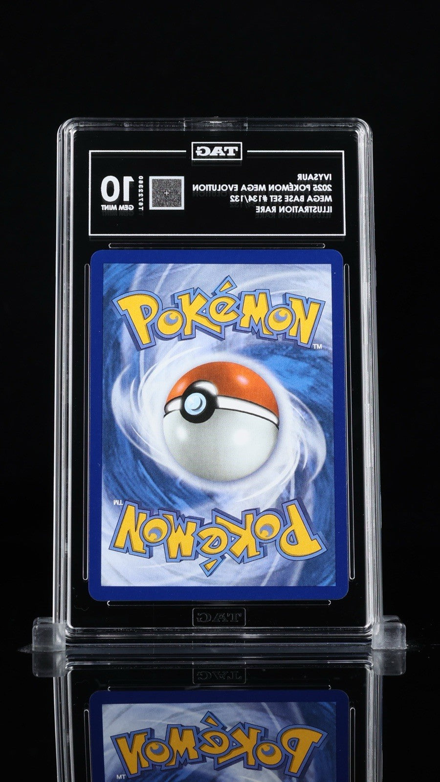 🌿Ivysaur 134/132: Mega Evolution Holo GRADE 10! SAME DAY SHIP! SHOOT OFFER!💨