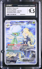‼️Cynthia's Roserade 184/182 Sv10: Destined Rivals Holo GRADE 9.5! SHIPS FAST💨