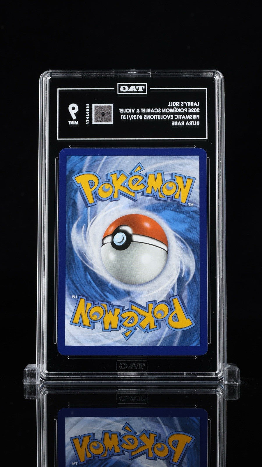 ⚠️ Larry's Skill #139 Pokemon Prismatic Evolutions~TAG 9~FAST SHIP SHOOT OFFER💨