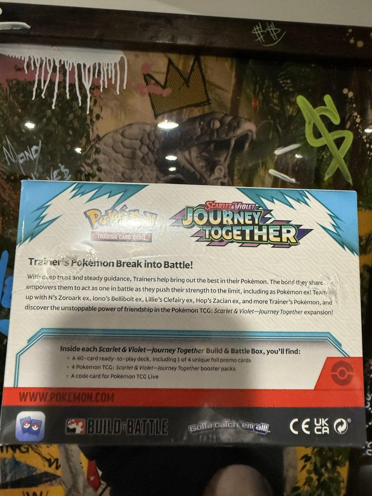 ‼️Sealed Journey Together Build & Battle Box Display - SV09: Journey Together💨