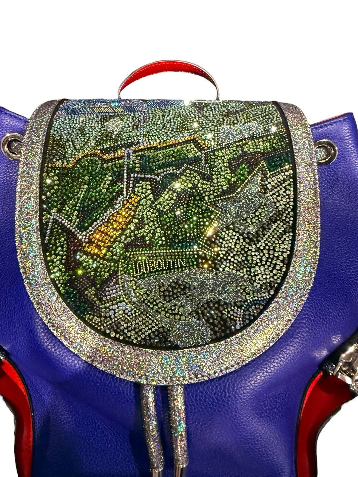 💎 RARE 1 Of 1~Christian Louboutin Explorer Funk Backpack Leather~SHOOT OFFER💨