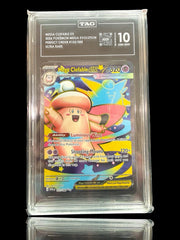 💎 Mega Clefable ex #103 Pokemon Perfect Order Holo TAG GRADE 10! HIGH RANKED💨