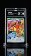 🔥 Charmander 038 Mega Evolution Pokemon Promo Holo TAG GRADE 10! LOW POP!💨