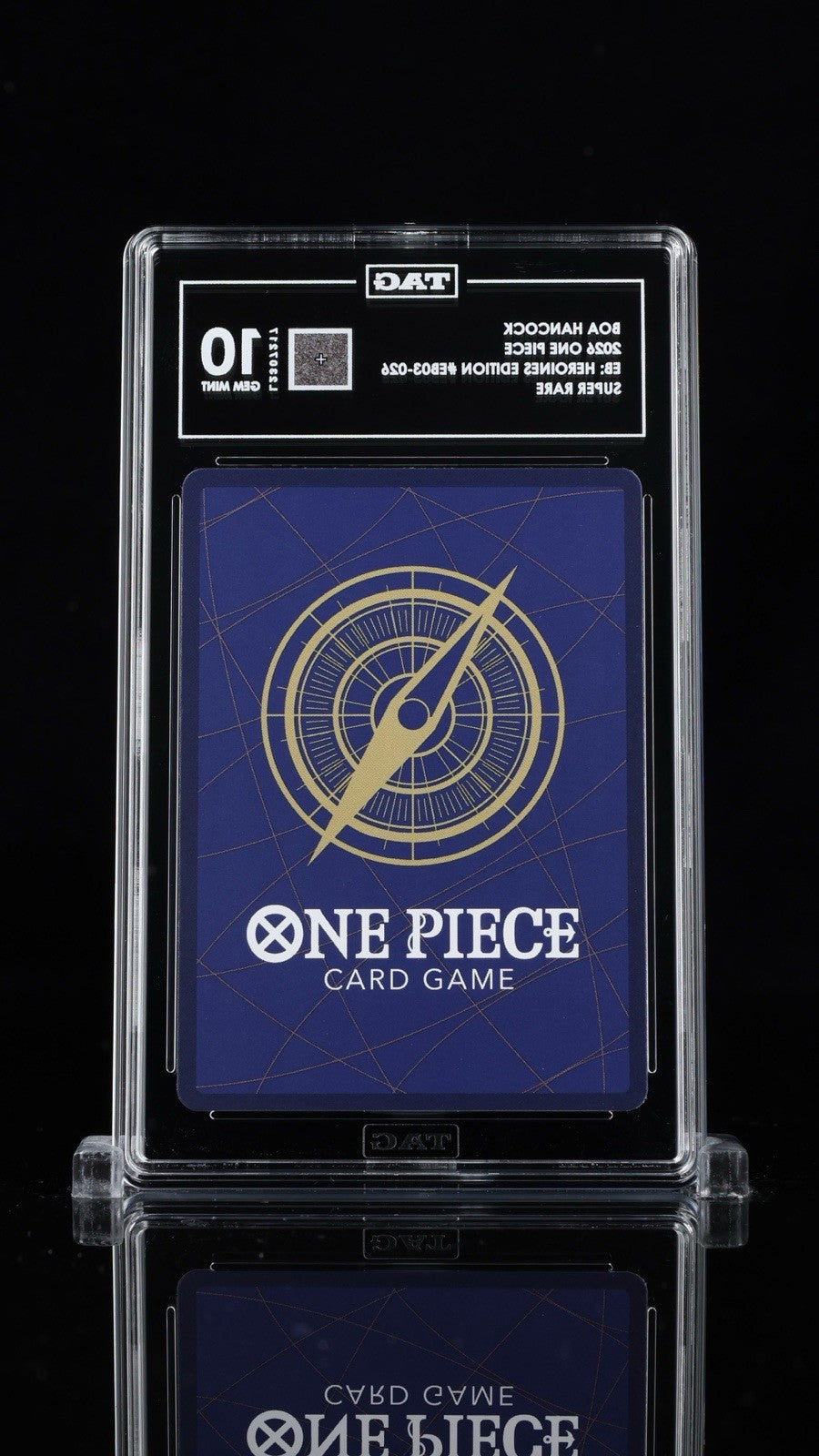 🐍 Boa Hancock EB03-026 One Piece Heroines Edition TAG GRADE 10! SHOOT OFFER💨