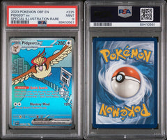 🕊️ Pidgeot ex 225/197: Obsidian Flames Holo PSA GRADE 9! SHIPS SAME DAY FAST!💨