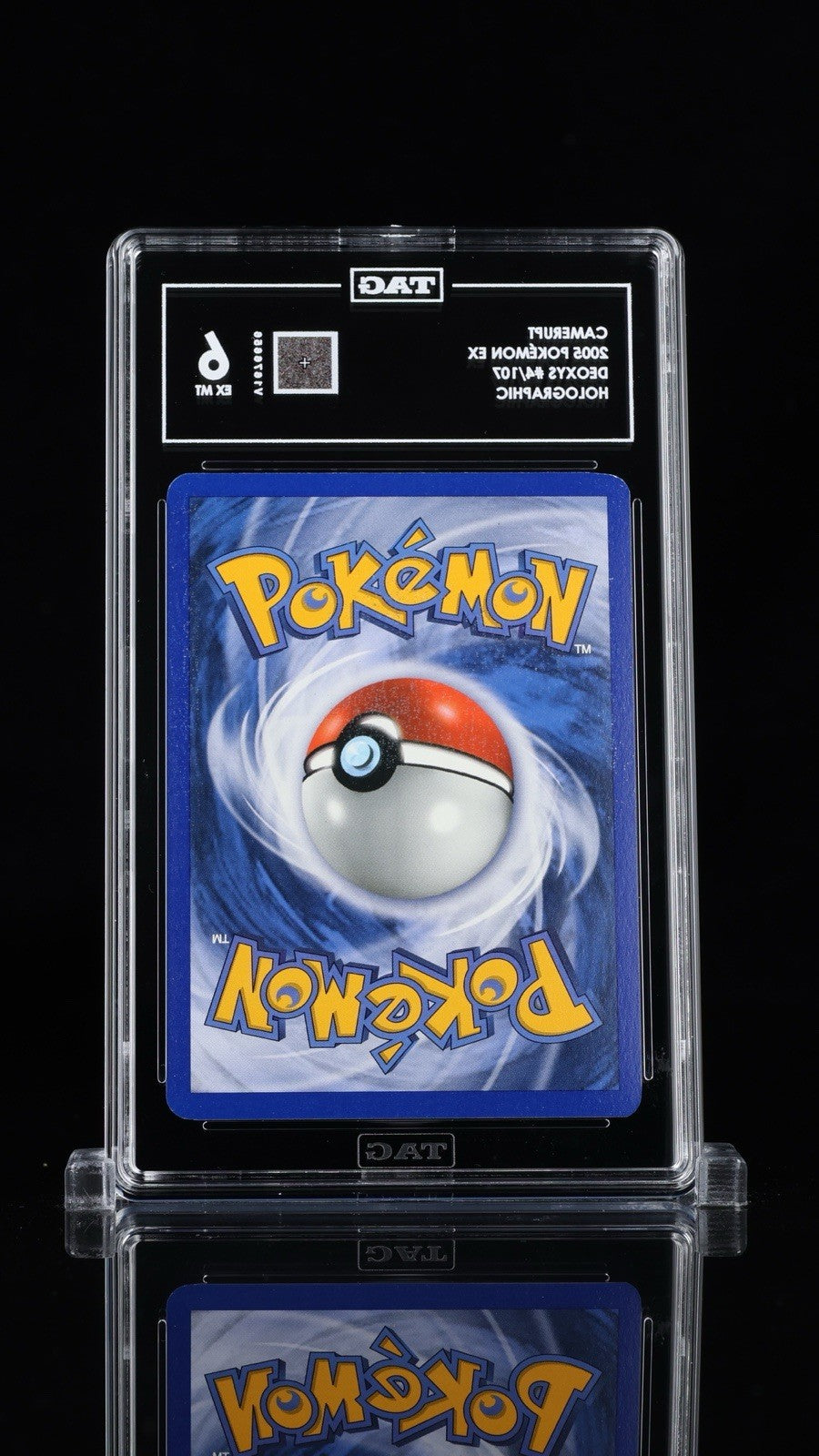 🚨Camerupt 4/107 Deoxys Reverse Holo~ TAG GRADE 6! FAST SHIP~SHOOT OFFER!💨