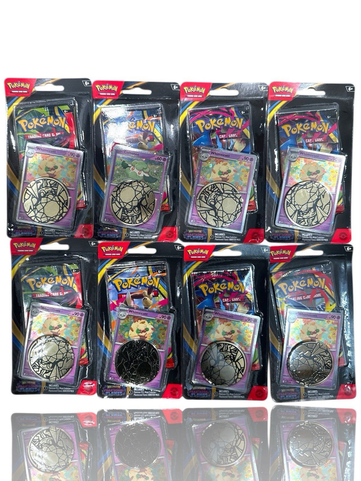 🌟8 NEW Pokemon Phantasmal Flames Checklane Blisters~FAST SHIP~SHOOT OFFER!💨