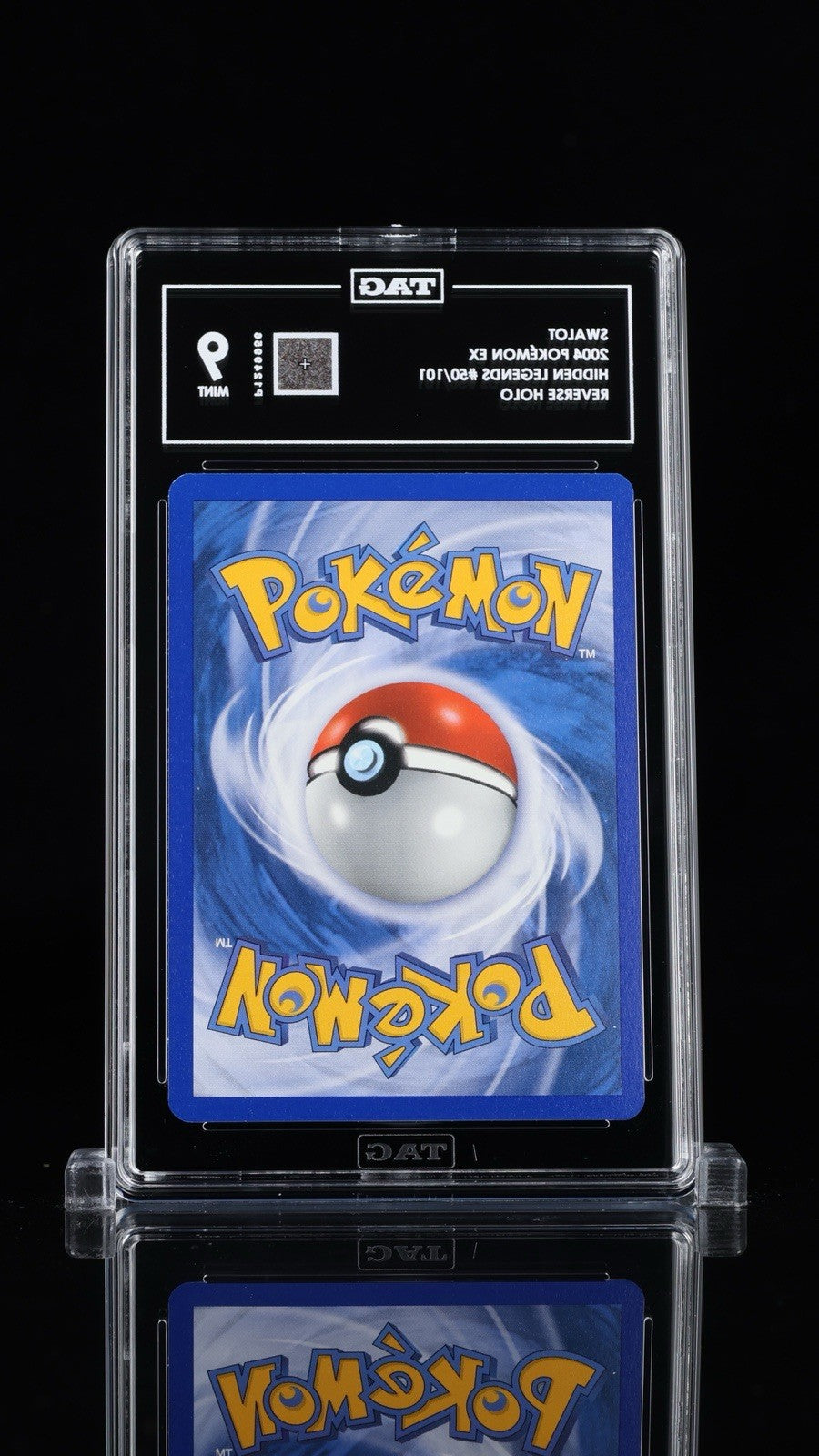 💎Swalot 50/101 Hidden Legends Reverse Holo~ TAG GRADE 9! FAST SHIP~SHOOT OFFER