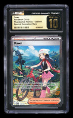 💎Pokemon Dawn #129 Phantasmal Flames SIR GRADE 10 PRISTINE GOLD LABEL!💨