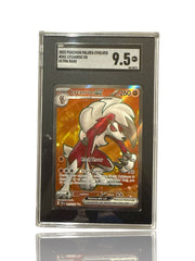 ‼️Pokemon Lycanroc ex 241/193: Paldea Evolved Holo GRADE 9.5! SHOOT OFFER!💨