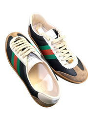 ‼️Gucci G74 Web Low Black Sneakers GUCCI SIZE 12! RETAIL~$890! SHOOT OFFER!💨