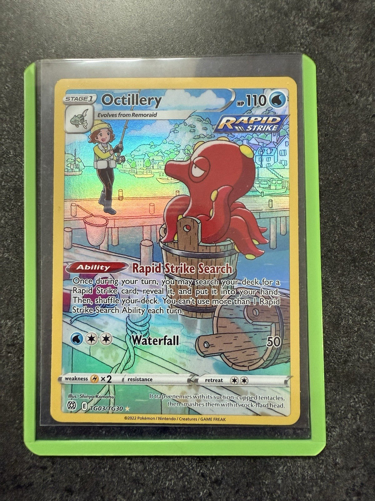 Octillery TG03/TG30 Swsh09: Brilliant Stars Trainer Gallery Holo