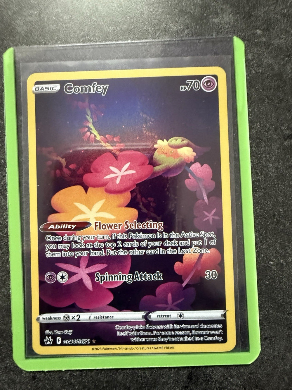 Comfey GG14/GG70 Crown Zenith: Galarian Gallery Holo