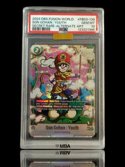 💎 2024 DBS FUSION WORLD SON GOHAN: YOUTH PSA 10~ PRISTINE GOLD DIAMOND MBA™️