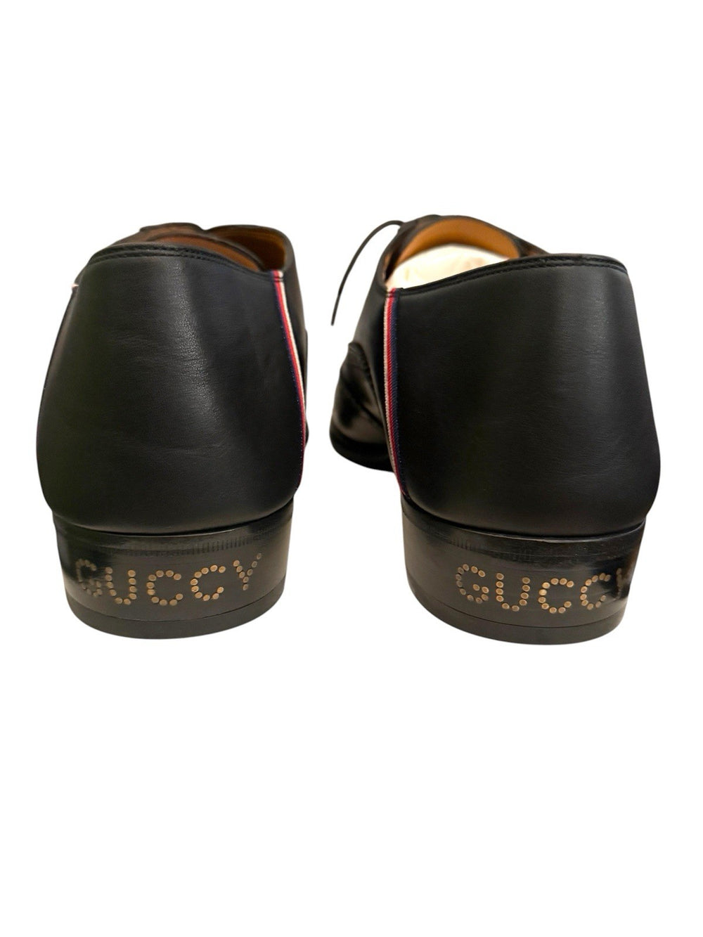 💎 GUCCI NEW OXFORD MIRO SOFT DRESS SHOES GUCCI SIZE 12~US 12.5~SHOOT OFFER!💨