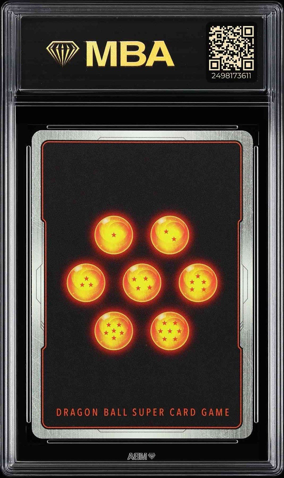⚠️Bulma 2025 DBS~Fusion World Manga 02 #FB07-115~MBA FLAWLESS 10 BLACK DIAMOND💎