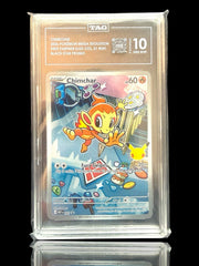 🙈 Chimchar #041 Pokemon Mega Evolution Promo TAG GRADE 10! TOP RANKED!💨