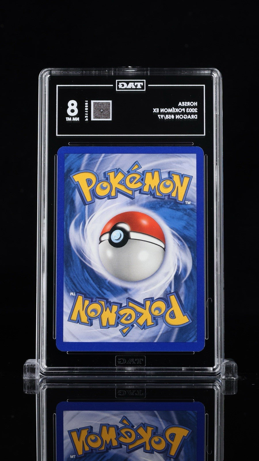 ⚠️ 2003 Pokémon EX Dragon Horsea 58/97~ TAG GRADE 8~ FAST SHIP SHOOT OFFER!💨