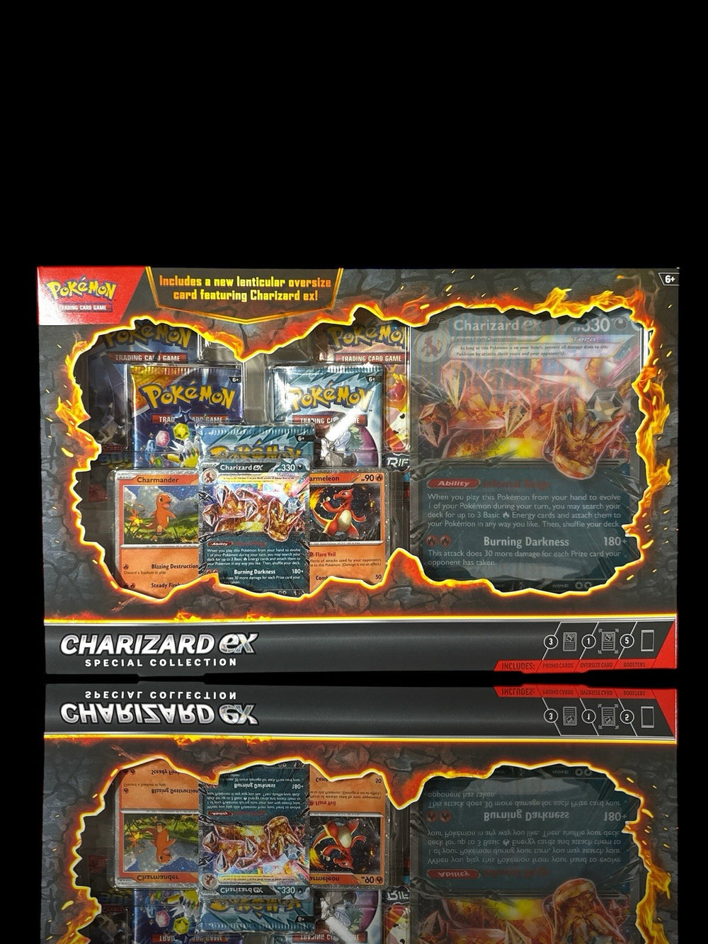 💎 NEW SEALED~Pokémon TCG Charizard ex Premium Collection Box 6 Pack~FAST SHIP💨