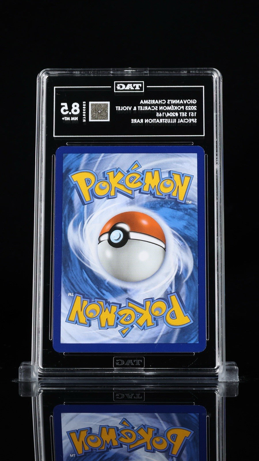 ‼️GIOVANNI'S CHARISMA 2023 POKÉMON SCARLET & VIOLET 151 SET #204/165~TAG 8.5💨