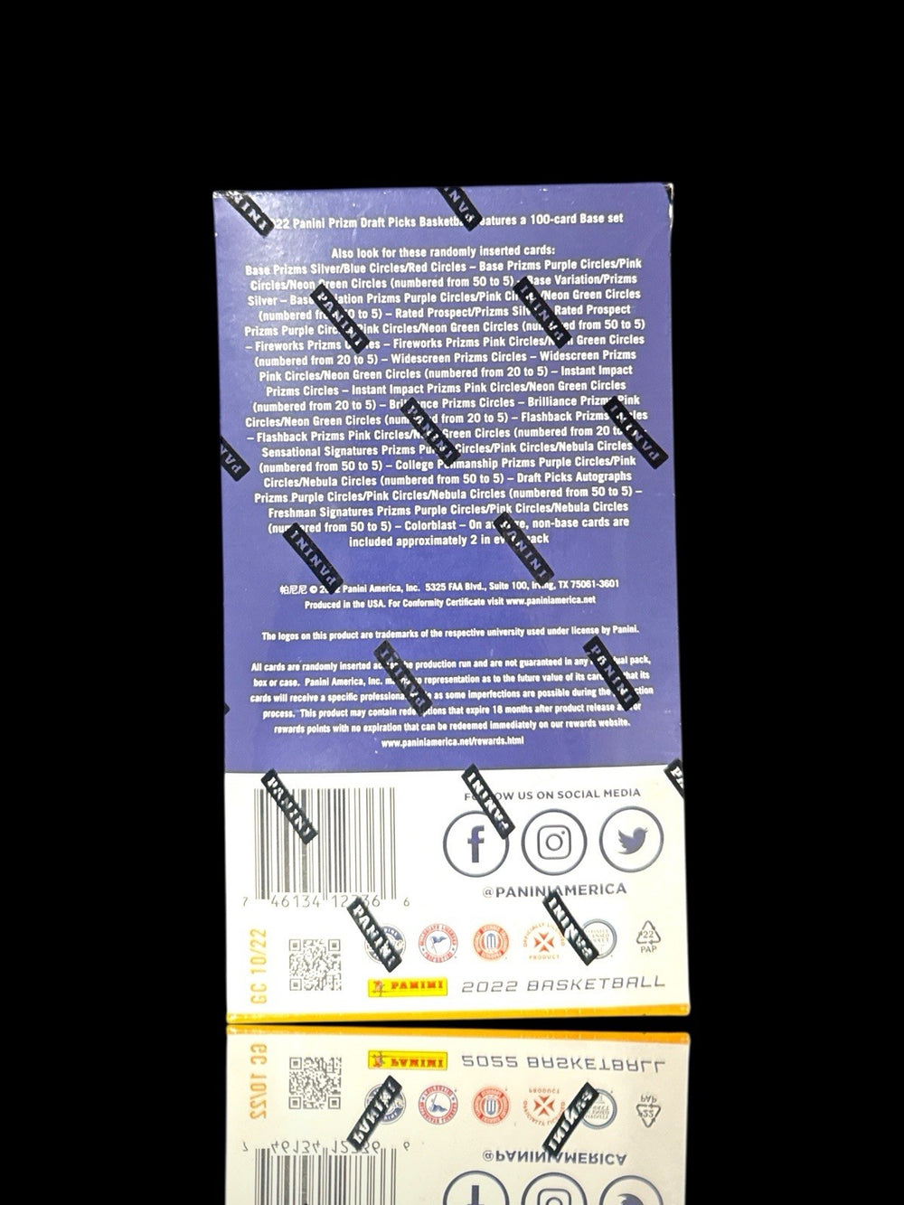 💎NEW 2022 Panini Prizm Draft Picks Hybrid Hobby H2 Fast Break Basketball Box💨