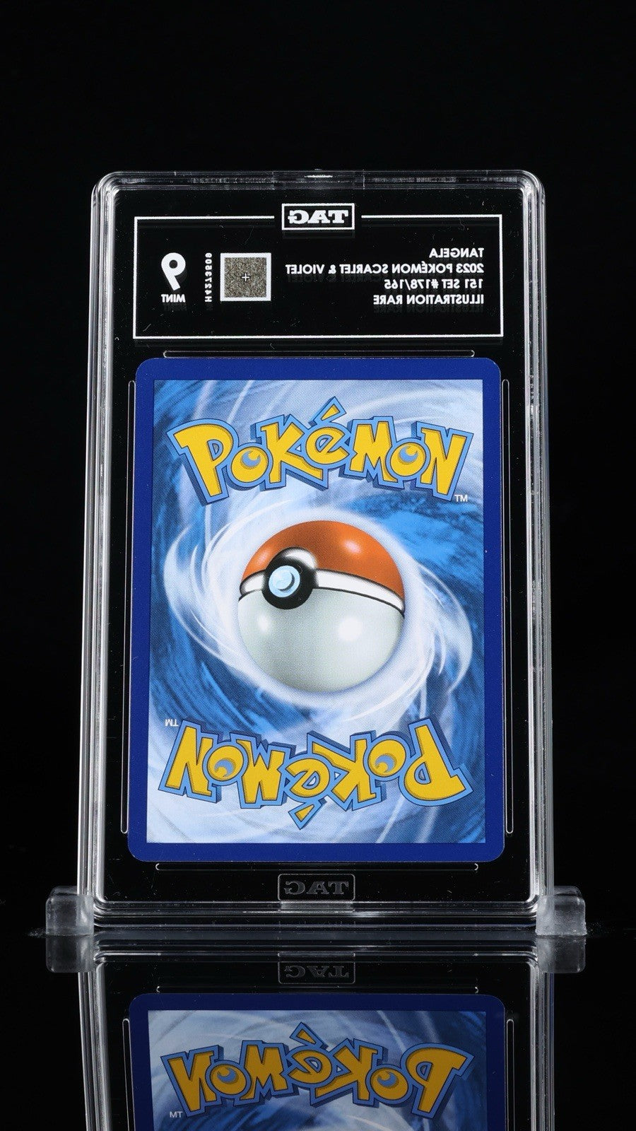 ‼️TANGELA 2023 POKÉMON SCARLET & VIOLET 151 SET #178/165~ TAG GRADE 9!💨