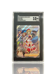 ‼️Pokemon Irida GG63 Crown Zenith~Galarian Gallery Holo GRADE 10~SHOOT OFFER!💨