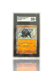 ‼️Pokemon Paldean Tauros 172/091: Paldean Fates Holo GRADE 10! SHOOT OFFER!💨