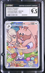 ‼️Arven's Greedent 205/182 Sv10: Destined Rivals Holo GRADE 9.5! SHIP SAME DAY💨