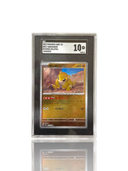 ‼️Sandshrew PokeBall 027/165: Pokemon 151 Holo Japanese GRADE 10~SHOOT OFFER!💨