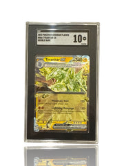 ‼️Pokemon Tyranitar ex 066/197: Obsidian Flames Holo GRADE 10! SHOOT OFFER!💨