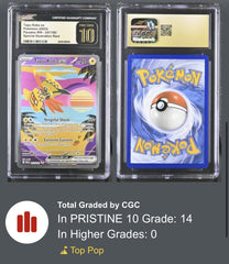 ‼️Tapu Koko ex 247 Paradox Rift GRADE 10 PRISTINE GOLD LABEL TOP POP 14💨