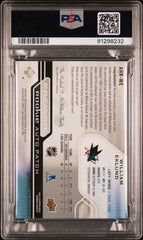 ‼️2021 UD PREMIER WILLIAM EKLUND HOR ACETATE ROOKIE AUTO PSA 8~SHOOT OFFER!💨