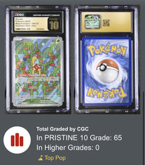 ‼️Shuckle 136/132: Mega Evolution Holo GRADE 10 PRISTINE GOLD LABEL TOP POP!💨
