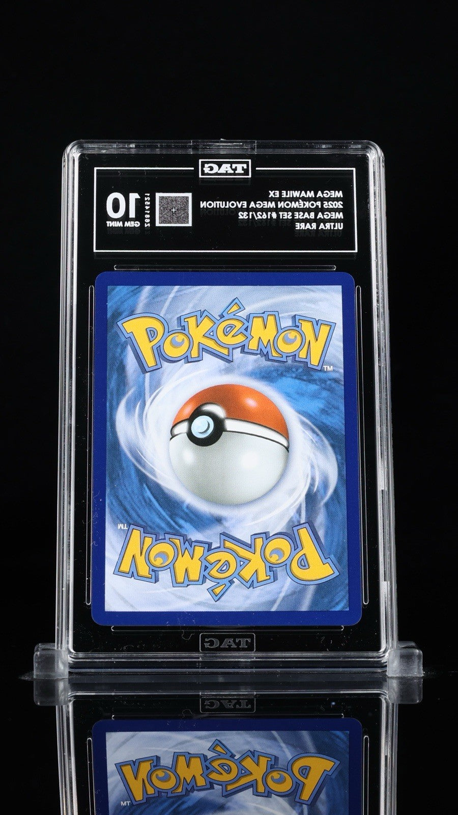 ‼️MEGA MAWILE EX 2025 POKÉMON MEGA EVOLUTION TAG 10 #162~FAST SHIP~SHOOT OFFER💨