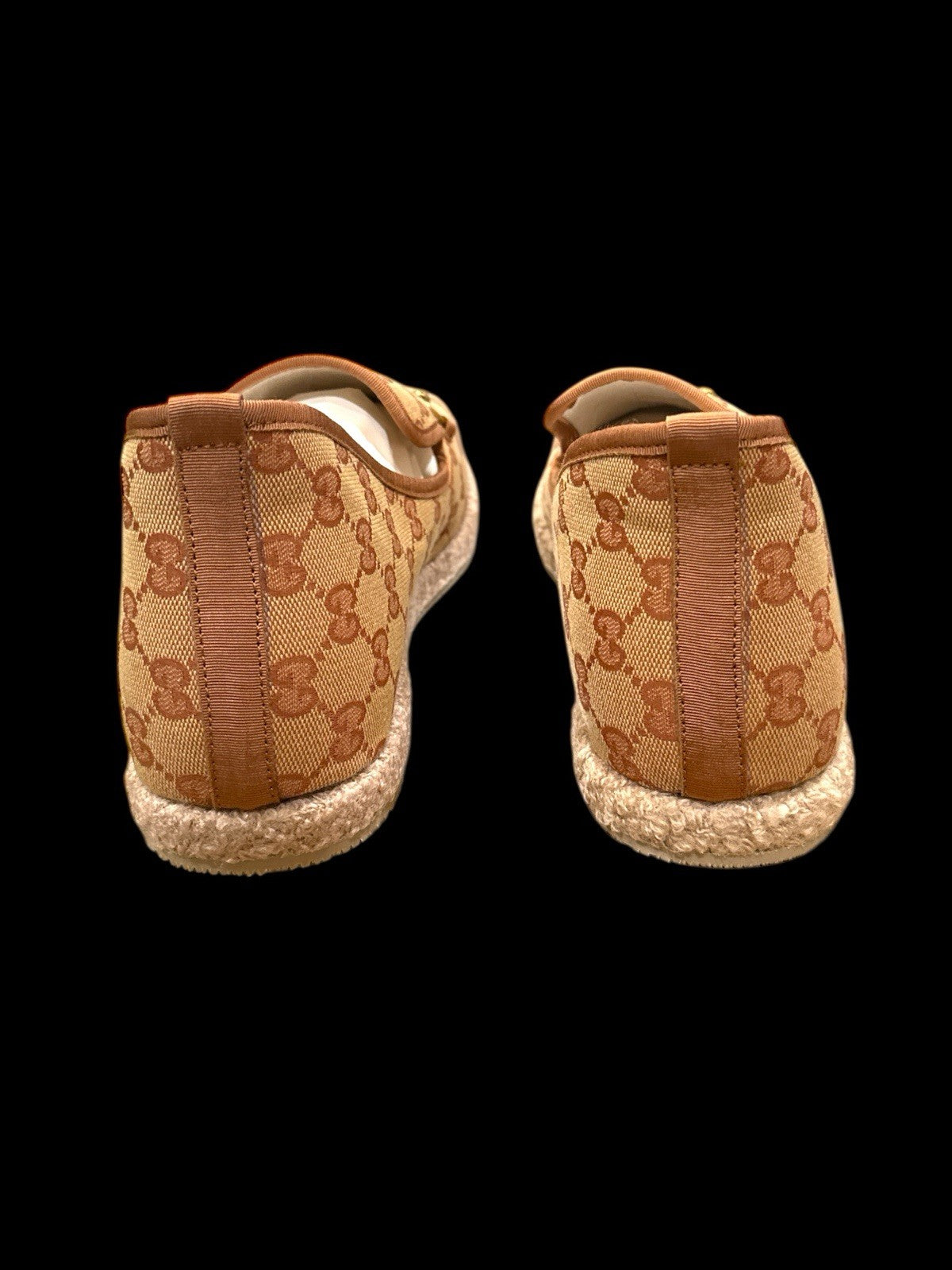 ‼️NEW GUCCI GG LOAFERS UNIQUE BEIGE RUG GUCCI SIZE 12~SAME DAY SHIP!