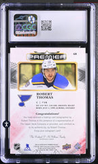 ‼️2022-23 Upper Deck Premier - Robert Thomas #68 Autographs (AU) GRADED💨