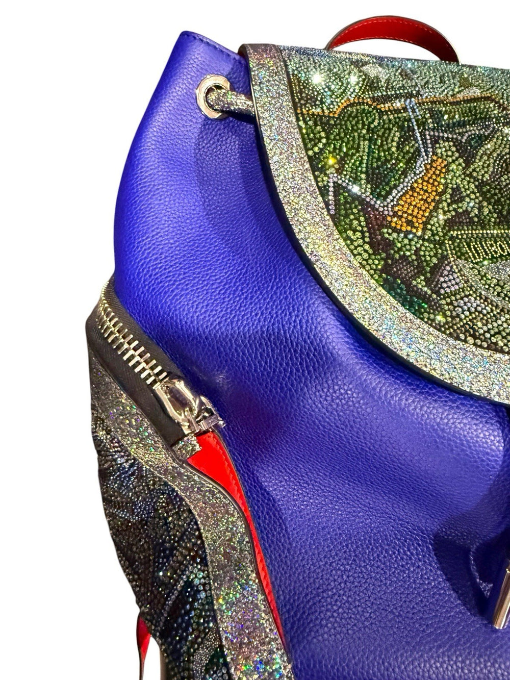 💎 RARE 1 Of 1~Christian Louboutin Explorer Funk Backpack Leather~SHOOT OFFER💨