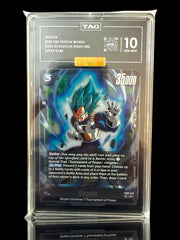 🔥 DBS Fusion World Dual Evolution  Vegeta~ TAG 10~ PRISTINE GOLD DIAMOND MBA💎