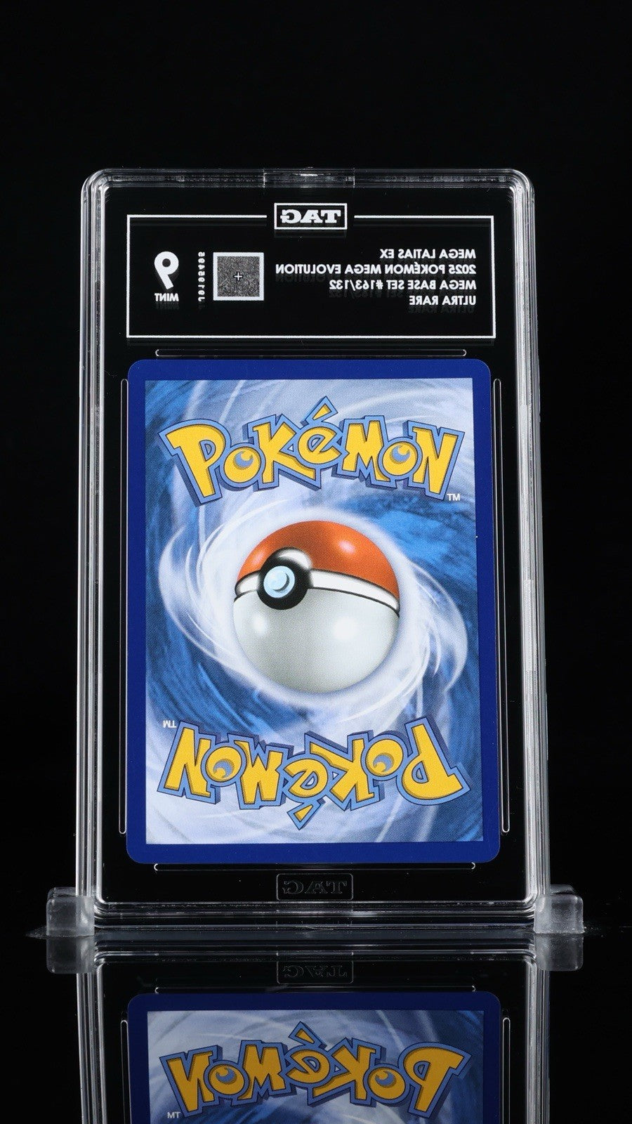 ‼️Mega Latias ex 163/132: Mega Evolution TAG GRADE 9! FAST SHIP~SHOOT OFFER!💨
