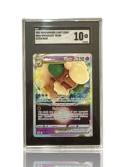 ‼️Pokemon Whimsicott VSTAR 065/172: Brilliant Stars Holo GRADE 10~SHOOT OFFER!💨
