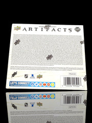 ⚠️ 2022-23 Upper Deck Artifacts Hockey Hobby Box SEALED~FAST SHIP SHOOT OFFER!💨