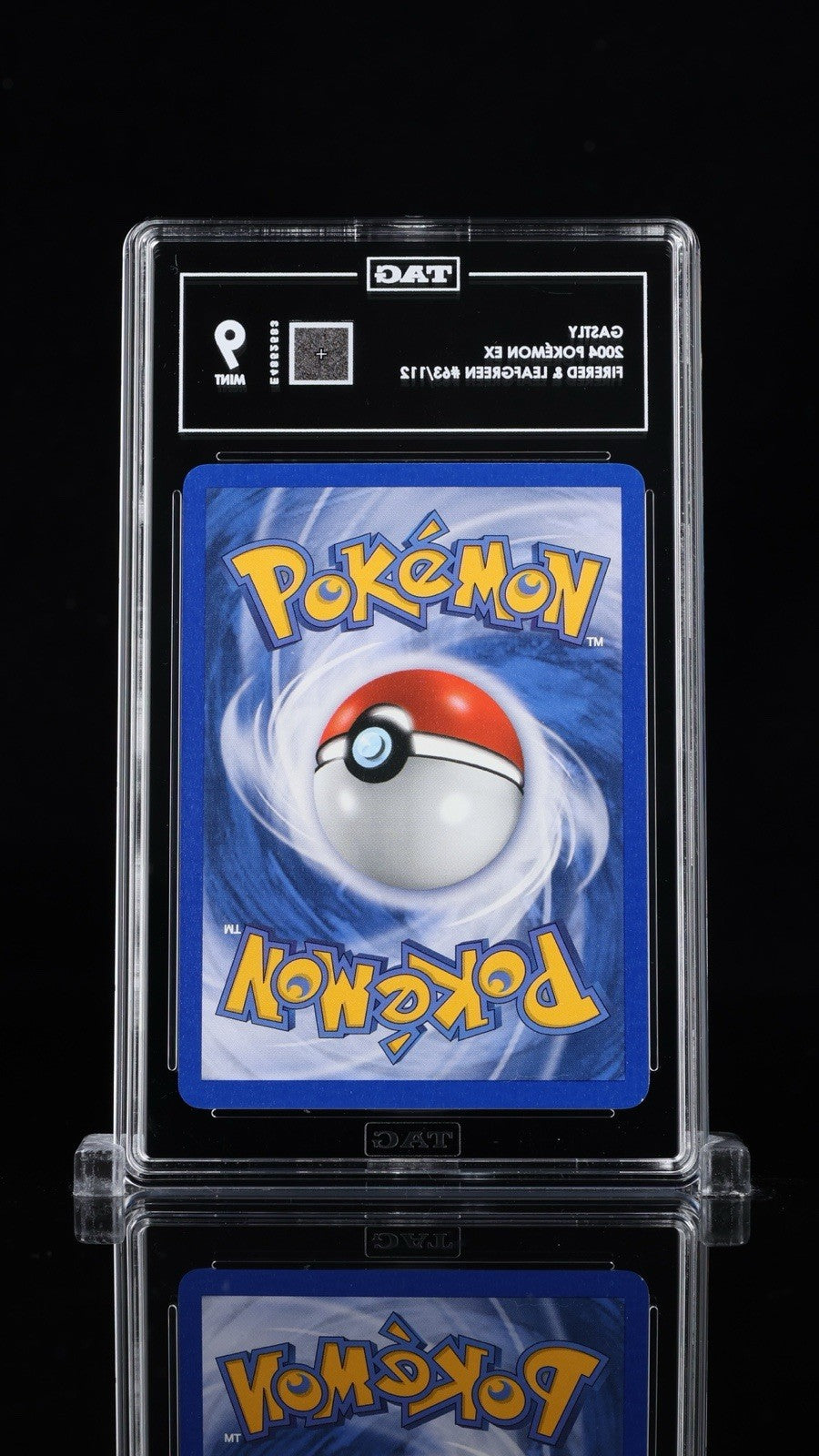 😈 Gastly 63/112 Pokemon FireRed & LeafGreen TAG GRADE 9~ TOP RANKED LOW POP!💨