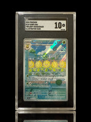 ‼️Sunflora 169/167 Sv06: Twilight Masquerade Holo~GRADE 10! SHIPS SAME DAY!💨