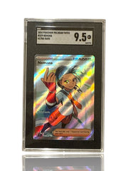 ‼️Pokemon Nemona 229/091: Paldean Fates Holo GRADE 9.5! FAST SHIP~SHOOT OFFER💨
