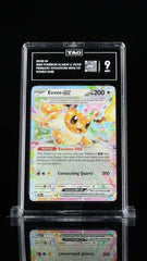 ‼️Eevee ex 075/131 Prismatic Evolutions Holo TAG GRADE 9! SHIPS SAME DAY!💨
