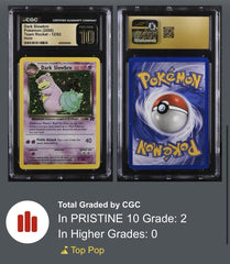 💎 Dark Slowbro Pokemon 2000 Team Rocket #12 ~PRISTINE 10 GOLD LABEL TOP POP 2💨