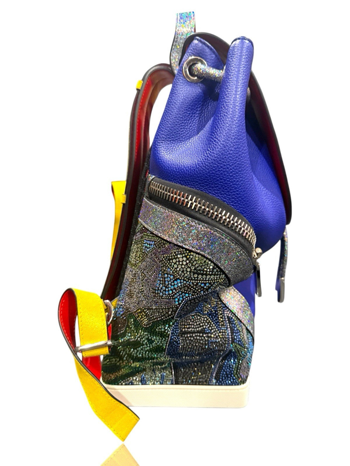💎 RARE 1 Of 1~Christian Louboutin Explorer Funk Backpack Leather~SHOOT OFFER💨