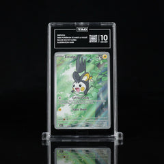 ‼️Emolga 112/086: Black Bolt Holo TAG GRADE 10! SHIPS SAME DAY~SHOOT OFFER!💨