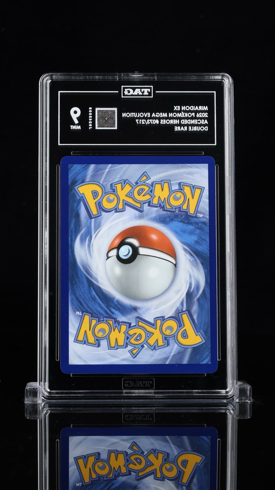 ⚠️Miraidon ex 073/217 Pokemon Ascended Heroes Holo~TAG 9~FAST SHIP SHOOT OFFER💨